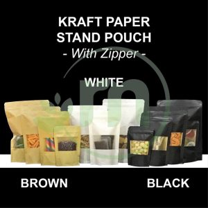 KRAFT PAPER STAND POUCH Image